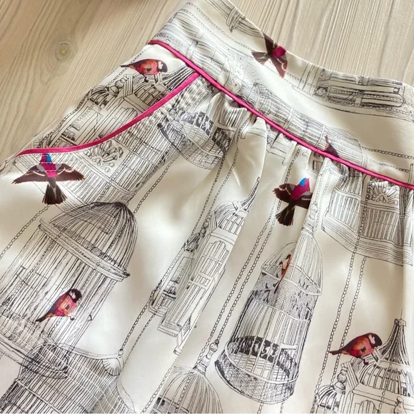 Ted Baker London Whimsical Birds Skirt - Picture 3 of 11
